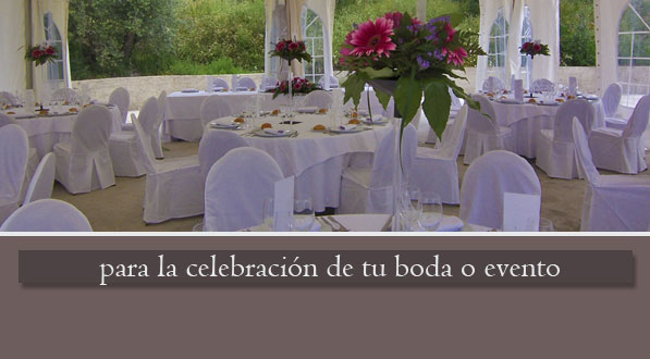 Tu boda o evento en Balcón de Válor